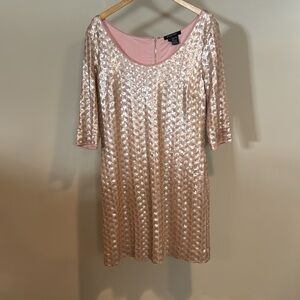 Goergous Pink Sequin Dress by ETCETERA